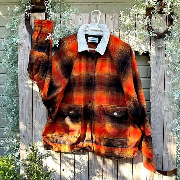 Urban Outfitters Jackets & Blazers - Urban Outfitters Chelsea Flannel Jacket Sz Lg